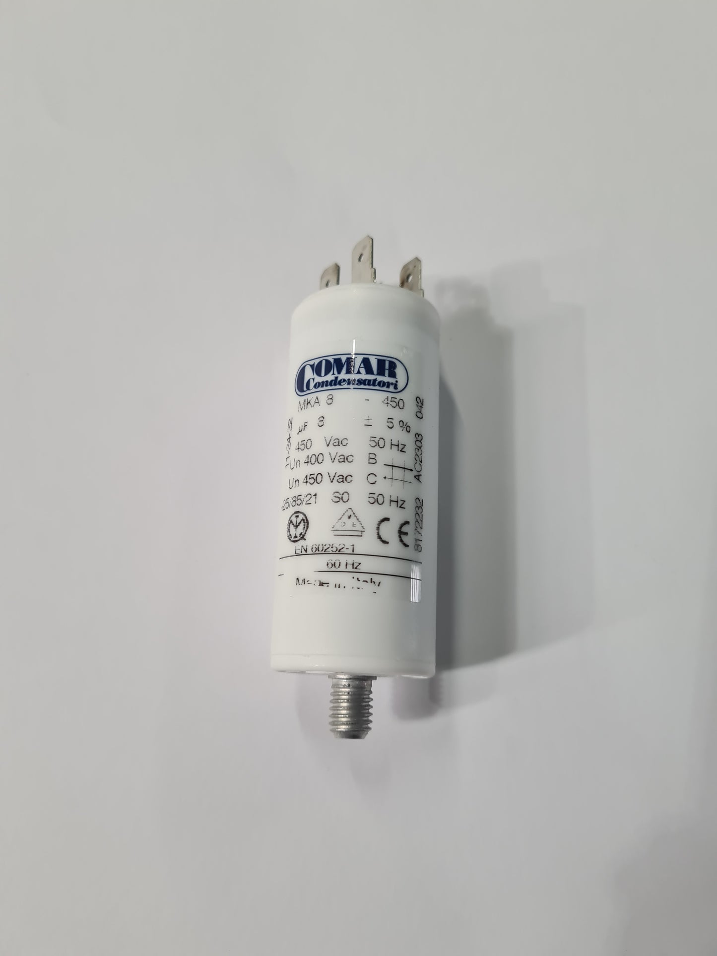 Run Capacitor 8MFD-450V