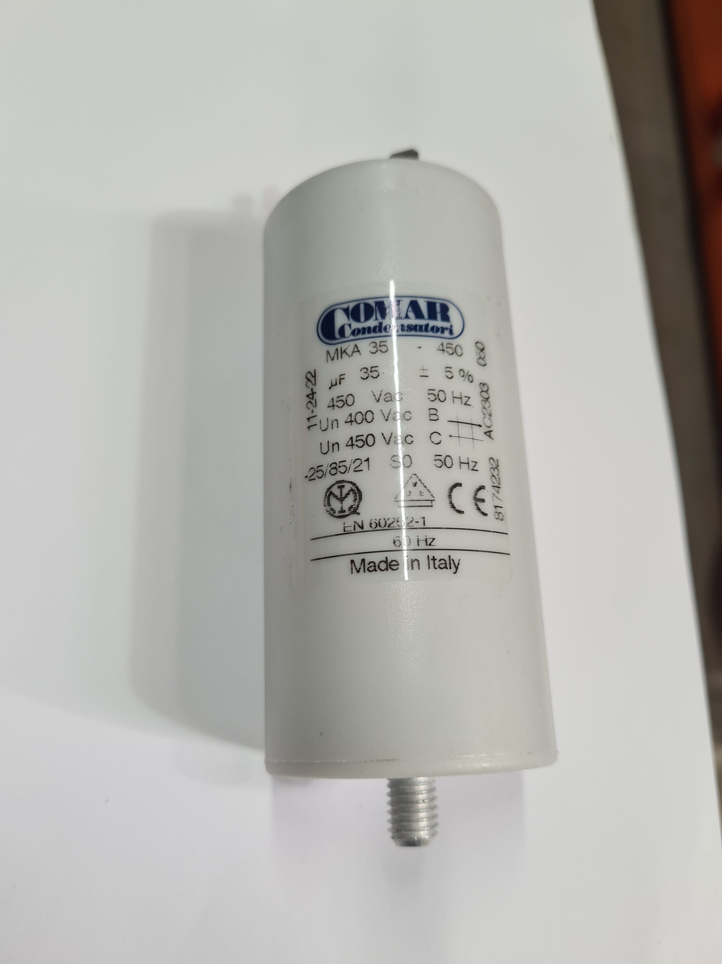 Run Capacitor 35MFD-450V